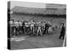 Syracuse Univ. and Texas Univ. Fighting During Cotton Bowl Game-null-Stretched Canvas