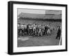 Syracuse Univ. and Texas Univ. Fighting During Cotton Bowl Game-null-Framed Photographic Print