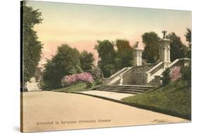 Syracuse University Entrance-null-Stretched Canvas