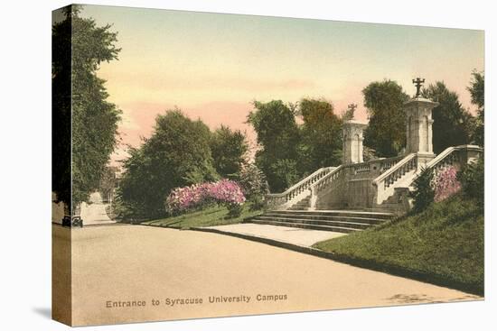 Syracuse University Entrance-null-Stretched Canvas