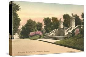 Syracuse University Entrance-null-Stretched Canvas