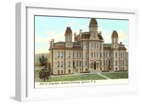 Syracuse University, New York-null-Framed Art Print