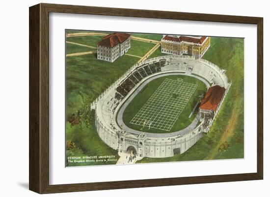 Syracuse University Stadium, New York-null-Framed Art Print