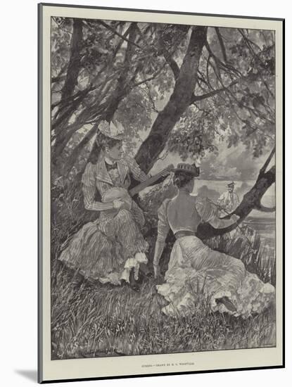 Syrens-Richard Caton Woodville II-Mounted Giclee Print