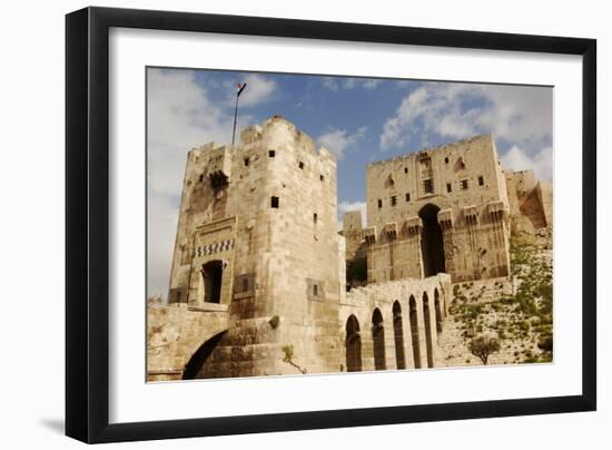 Syria, Aleppo, Citadel-null-Framed Giclee Print