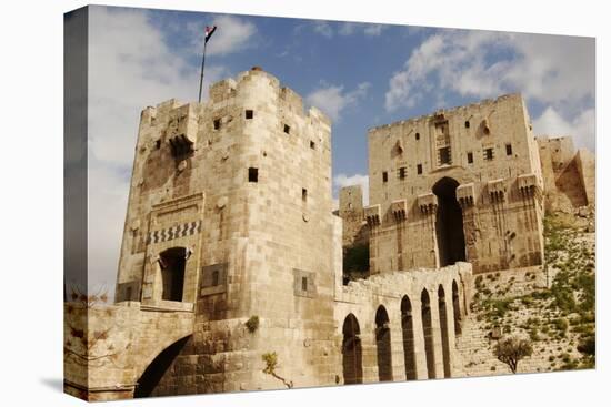Syria, Aleppo, Citadel-null-Stretched Canvas
