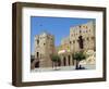 Syria, Aleppo; Entrance to the Citadel-Nick Laing-Framed Photographic Print