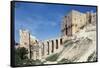 Syria, Aleppo Governorate, Aleppo, Citadel-null-Framed Stretched Canvas