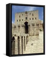 Syria, Aleppo, the Citadel-null-Framed Stretched Canvas