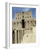 Syria, Aleppo, the Citadel-null-Framed Photographic Print
