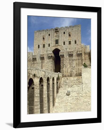 Syria, Aleppo, the Citadel-null-Framed Photographic Print