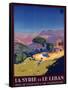 Syria and Lebanon Holiday Poster-null-Framed Stretched Canvas