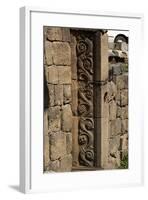 Syria - As-Suwayda'. Ruins of City Gate. Detail of Architecture-null-Framed Giclee Print