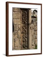 Syria - As-Suwayda'. Ruins of City Gate. Detail of Architecture-null-Framed Giclee Print