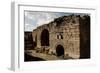 Syria, Bosra, Ancient Bosra, UNESCO World Heritage List, 1980, Ruins of Roman South Baths-null-Framed Giclee Print