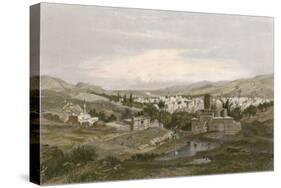 Syria, Damascus C1840-C Werner-Stretched Canvas