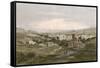 Syria, Damascus C1840-C Werner-Framed Stretched Canvas