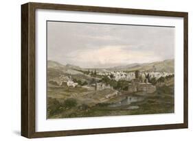 Syria, Damascus C1840-C Werner-Framed Art Print