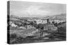 Syria, Damascus Distant-G Werner-Stretched Canvas
