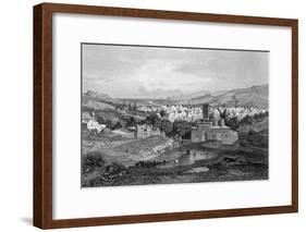 Syria, Damascus Distant-G Werner-Framed Art Print