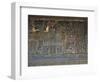 Syria, Damascus, Old City, Umayyad Mosque, Western Colonnade, Mosaics-null-Framed Giclee Print