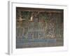 Syria, Damascus, Old City, Umayyad Mosque, Western Colonnade, Mosaics-null-Framed Giclee Print