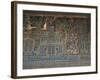 Syria, Damascus, Old City, Umayyad Mosque, Western Colonnade, Mosaics-null-Framed Giclee Print