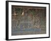 Syria, Damascus, Old City, Umayyad Mosque, Western Colonnade, Mosaics-null-Framed Giclee Print