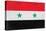 Syria Flag Design with Wood Patterning - Flags of the World Series-Philippe Hugonnard-Stretched Canvas