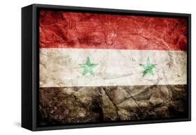 Syria Flag-kwasny221-Framed Stretched Canvas