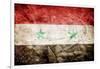 Syria Flag-kwasny221-Framed Art Print