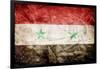 Syria Flag-kwasny221-Framed Art Print