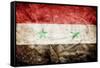 Syria Flag-kwasny221-Framed Stretched Canvas