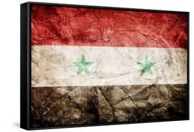 Syria Flag-kwasny221-Framed Stretched Canvas