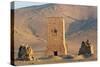 Syria, Palmyra, Ancient Burial Tower at Necropolis-null-Stretched Canvas