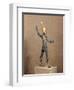 Syria, Ugarit, Statue Representing the God Baal, Bronze and Gold-null-Framed Giclee Print