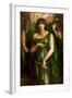 Syrian Astarte Pictured in a Trinity-Dante Gabriel Rossetti-Framed Art Print