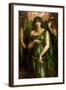 Syrian Astarte Pictured in a Trinity-Dante Gabriel Rossetti-Framed Art Print