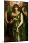 Syrian Astarte Pictured in a Trinity-Dante Gabriel Rossetti-Mounted Art Print