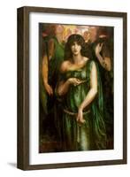 Syrian Astarte Pictured in a Trinity-Dante Gabriel Rossetti-Framed Art Print