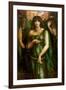 Syrian Astarte Pictured in a Trinity-Dante Gabriel Rossetti-Framed Art Print