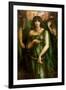 Syrian Astarte Pictured in a Trinity-Dante Gabriel Rossetti-Framed Art Print