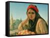 Syrian Fruit Seller-William Gale-Framed Stretched Canvas