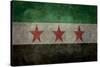 Syrian Interim Government And Syrian National Coalition'S National Flag-Bruce stanfield-Stretched Canvas