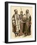 Syrian Man (Left), Woman of Damascus, and an Arab from Baghdad-null-Framed Giclee Print