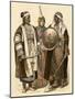 Syrian Man (Left), Woman of Damascus, and an Arab from Baghdad-null-Mounted Giclee Print