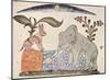 Syrian painter of 1354 (Kalila and Dimma of Bidpai, Scene: The hare and the elephant king in front-null-Mounted Poster