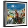 Syrian Troops in Search of Elisha-Clive Uptton-Framed Giclee Print