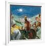 Syrian Troops in Search of Elisha-Clive Uptton-Framed Giclee Print