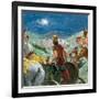 Syrian Troops in Search of Elisha-Clive Uptton-Framed Giclee Print